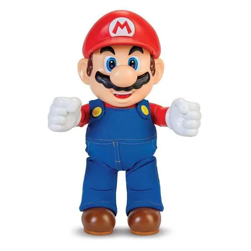 SUPER MARIO Ist Es A Me, Mario! Sprechen Figur - Action- & Spielfiguren, 30,5 cm große Figur mit über 30 Sätzen und Geräuschen, perfekt für Fans von Super Mario und Sammler.