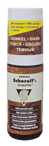 Ballistol Scherell's Schaftöl dunkel 50 ml - Hochwertiges Schaftöl für effektiven Holzschutz, ideal für die Pflege von Waffen und Holzoberflächen.