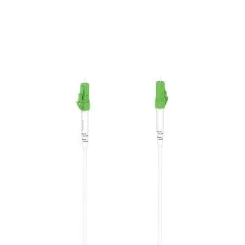 Hama 15m Glasfaser-Netzwerkkabel mit LC/APC-Steckern - Kabel & Adapter, 10 Gbit/s Übertragungsgeschwindigkeit und halogenfrei für umweltfreundliche Netzwerkinstallationen.