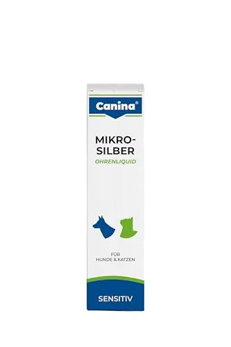 Mikrosilber Ohrenliquid vet. 50 ml - Effektive Ohrenpflege für Hunde mit Mikrosilber von Canina pharma, jetzt günstig bestellen!