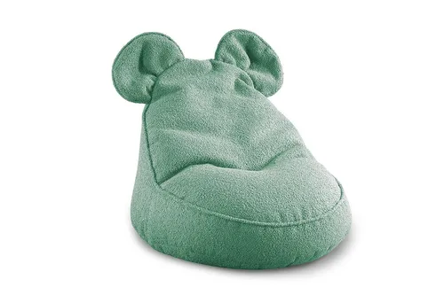 FAVRE Sitzsack KIDS mit Ohren in grün von FAVRE