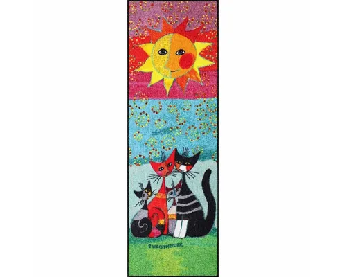 Salonloewe Läufer Teppichläufer 60 x 180 cm Rosina Wachtmeister Momenti - Schmutzfangläufer, waschbar und pflegeleicht, ideal für Allergiker und strapazierfähig für drinnen und draußen.