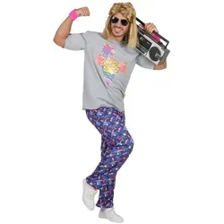 Beach Boy Shirt Trainingshose 80er Jahre Kostüm für Männer von buttinette