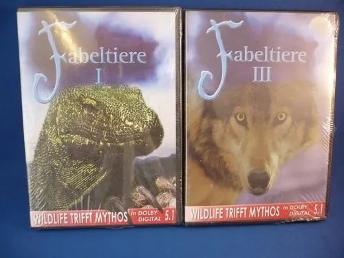 ZWEI DVDS: FABELTIERE I   UND   FABELTIERE III - WILDLIFE TRIFFT MYTHOS !
