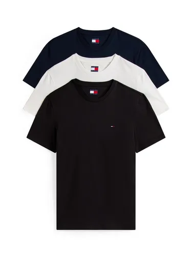 Tommy Jeans TJM XSLIM 3 PACK TEE - Herren-Shirts im 3er-Pack, slim fit, aus 100% Baumwolle, ideal für lässige Looks und höchsten Tragekomfort.
