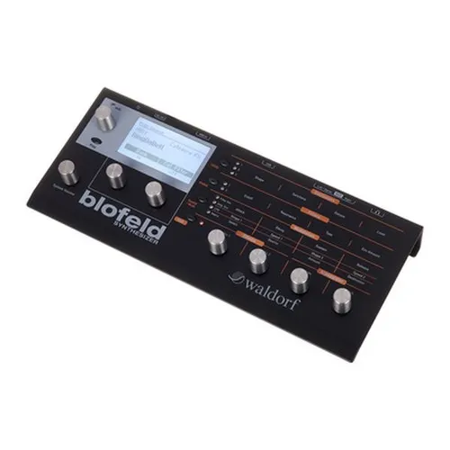 Waldorf Blofeld Black - Desktop-Synthesizer - Synthesizer & Soundmodule; 25 Stimmen, 16-fach multitimbral, über 1000 Sounds und robuste Bauweise für kreative Musiker.