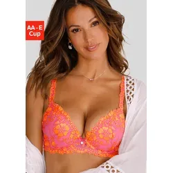 LASCANA Push-up-BH Wanda mit Bügel in orange von LASCANA 