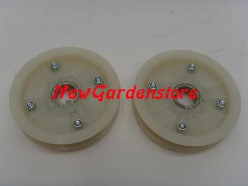 Umlenkrollen Zahnriemensatz für Stiga Park 95 - Hochwertige Umlenkrollen für Aufsitzmäher, original Stiga Ersatzteil für optimale Leistung und Langlebigkeit.