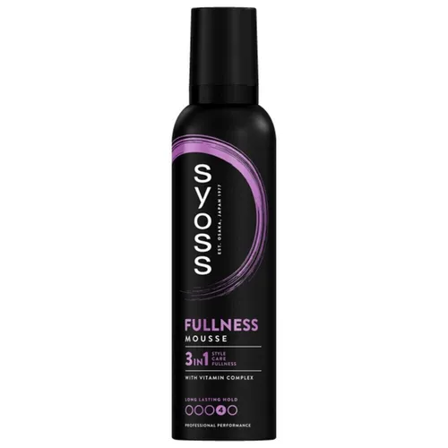 26,53€/L - 6x Syoss Haarschaum - Fullness 3in1 - mit Vitaminkomplex - 250ml