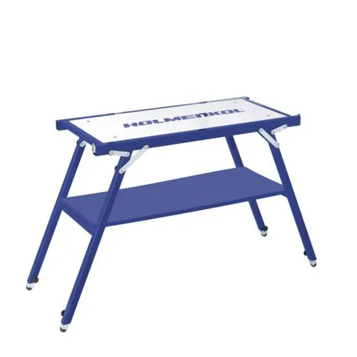 Holmenkol Waxtisch Alpin/Nordic 2.0 neutral - Werkzeuge für Pflege und Wartung von Langlaufskiern, stabiler Wachs- und Servicetisch mit höhenverstellbarem Klappmechanismus für optimale Nutzung.