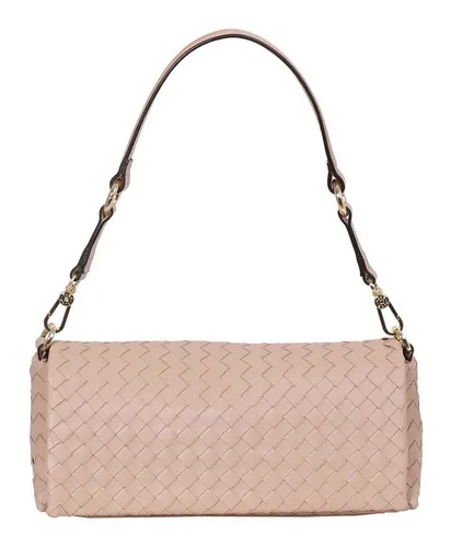Abro Umhängetasche Shoulderbag Mila aus echtem Lammleder - Elegante Umhängetasche aus hochwertigem Lammleder, ideal für den täglichen Gebrauch. Mit abnehmbarem, verstellbarem Schulterriemen und einem stilvollen Magnetverschluss.
