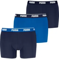 PUMA MEN EVERYDAY BASIC BOXERS 3P - Komfortable Boxershorts im Spar-Pack - Boxershorts aus Bio-Baumwolle für höchsten Tragekomfort. Ideal für Sport und Freizeit, mit angenehmem Bund und perfekter Passform. Nachhaltig und stylisch!