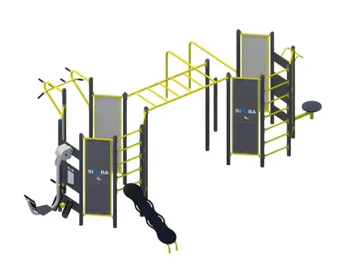 Klimmzugstange für Kinder - Modernes Trainingsgerät - Robuste Klimmzugstange für Kinder mit einer Höhe von 243 cm. Ideal für sportliche Aktivitäten und spielerisches Training. Einfache Montage, 2 Jahre Garantie.