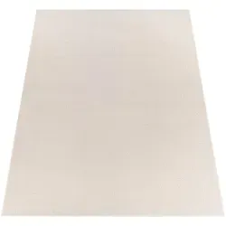 Kadima Design Teppich Beige 80x150 cm - Moderne Kurzflor-Teppich in Beige, rechteckig 80 x 150 cm – für eine gemütliche Wohlfühloase. Der seidig weiche Flor und das kunstvolle Muster sorgen für ein einzigartiges Lauferlebnis. Ideal für jeden Raum!