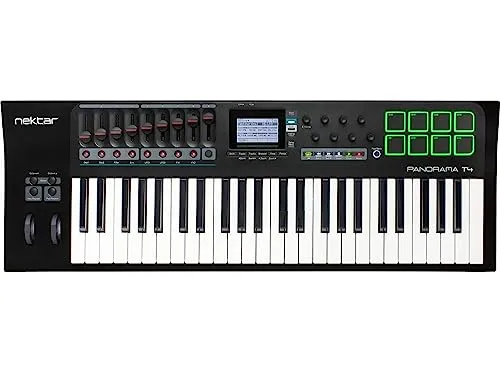 Panorama T4 USB MIDI Keyboard with Nektar DAW Integration and Nektarine PlugIn Control