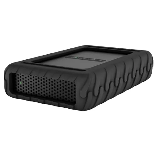 GLYPH Blackbox Pro 8 TB - Externe Festplatte mit 7200RPM und USB-C - Externe Festplatte, 8 TB Speicher, 7200RPM für schnelle Datenübertragung, robustes Design für hohe Langlebigkeit.