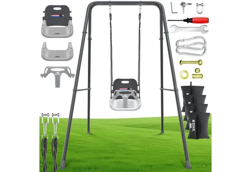 KIDIZ Einzelschaukel 3-in-1 mit Gestell