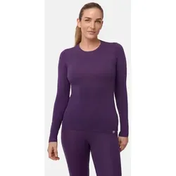 DANISH ENDURANCE Merino Langarm Funktionsshirt lila S