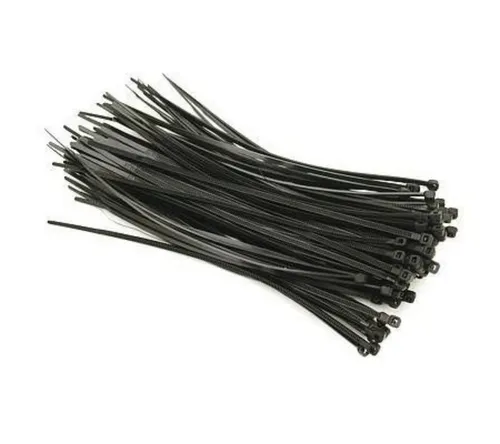 ChiliTec Kabelbinder Kabelbinder 200x2,5mm 100 Stück Schwarz