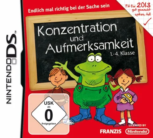 Konzentration und Aufmerksamkeit 1.-4. Klasse 2013 von FRANZIS
