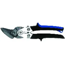 FORMAT 7670820260 Schere - Blechschneider für präzise Schnitte - Blechschere mit ergonomischen Griffen, ideal für gerade und kurvige Schnitte in Stahlblech bis 1,2 mm. Robuste Edelstahlkonstruktion mit induktiv gehärteten Schneiden für Langlebigkeit.