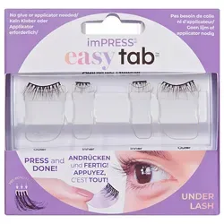 KISS imPRESS Press on Falsies Easy Tab 02 - Authentisch Natürlich - Erlebe die einfachste Anwendung für schöne Wimpern: Die imPRESS Press-On Wimpern mit Easy Tabs ermöglichen eine mühelose Anbringung ohne Kleber. Ideal für Anfänger und perfekt für jeden Anlass!