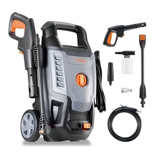 VonHaus 1600W Hochdruckreiniger mit 130 Bar und 7-teiligem Zubehörset