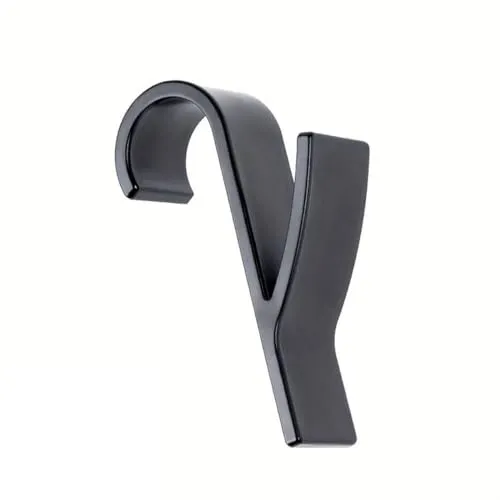 König Design Handtuchhaken für Badezimmer, sehr robust, kein Bohren erforderlich, rostfrei, wasserdicht, aus hartem Kunststoff, Handtuchhalter für Badezimmer, Handtuchhalter (10, Schwarz)