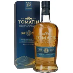 Tomatin 8 Years Old Whisky in Geschenkbox