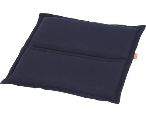Siena Garden Polsterauflage CENTAURI Sitzkissen dunkelblau 47x47x3cm Hockerauflage Stuhlkissen