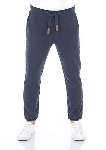 Riverso Herren Sweathose RIVSven – Slim Fit Jogginghose in Navy 3XL - Sport – Slim Fit Herren Jogginghose aus weicher Baumwolle mit elastischem Bund und mehreren Taschen für maximalen Komfort und Bewegungsfreiheit.