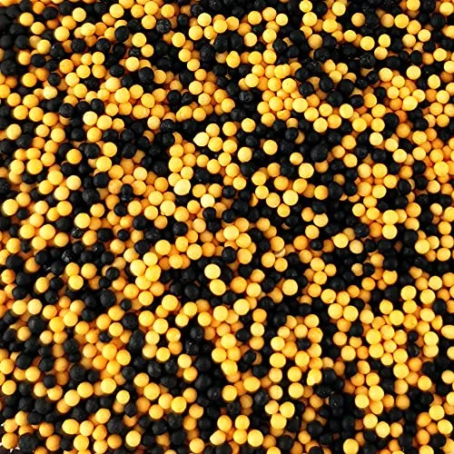 Streuselheld Nonpareille Halloween 40g Streusel zum Dekorieren und Verzieren von Gebäck aller Art wie Torten Kuchen Keksen Zuckerstreusel