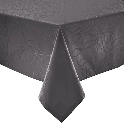 Erwin Müller Outdoor-Tischdecke Terrassa abwaschbar anthrazit Größe 130x220 cm