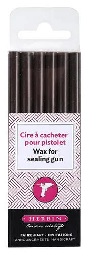 Herbin Stempel Herbin Siegellack Box6Stg schokolade