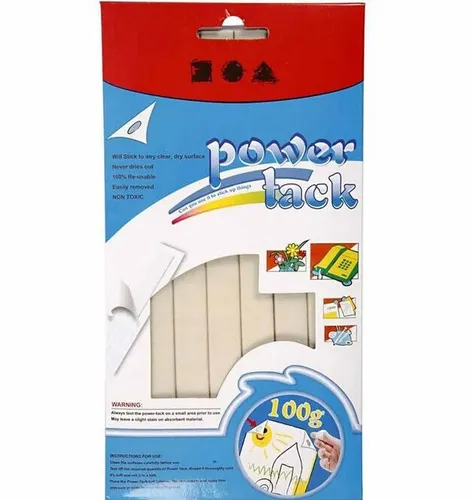 Power Tack Knet-Kleber (29,50 €/kg) wieder ablösbar, für Wichteltüren Poster uvm