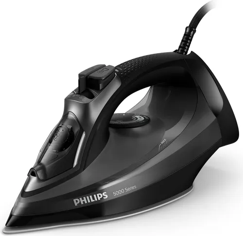 Philips Dampfbügeleisen 5000 series - Bügeleisen mit SteamGlide Plus Grundplatte und 2600 W für schnelles und müheloses Bügeln von Kleidung.