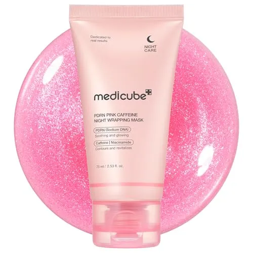 Medicube PDRN Koffein Peel-Off Gesichtsmaske für die Nacht von medicube