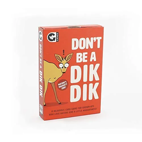 Board Ga Don`t Be A Dik Dik Card Game  /Boardgames Board Game NEU