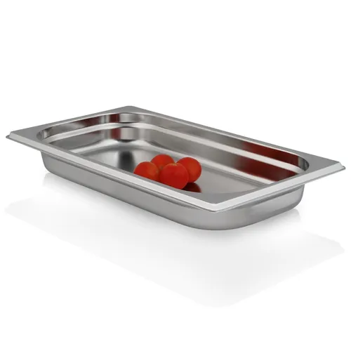 Greyfish GN-Behälter :: ungelocht :: (Edelstahl / Gastronorm 1/3, 40 mm)
