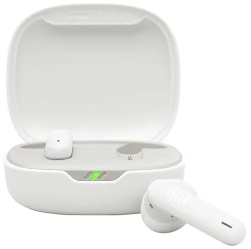 JBL Vibe Flex 2 Kopfhörer, Bluetooth, kabellos, In-Ear, mit Ladebox, 40 Stunden Akkulaufzeit, Smart Ambient, integriertes Mikrofon, Freisprecheinrichtung, widerstandsfähig, spritzwassergeschützt