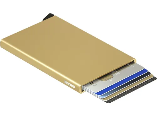 SECRID Cardprotector Gold in gold von Secrid