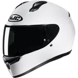 HJC C10 Solid Helm XL, weiß für Männer in weiß von HJC Helmets