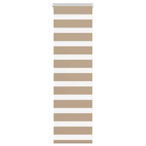 vidaXL Zebrarollo Sandbraun 45x100 cm in orange von vidaXL