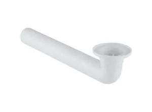 Geberit Anschlusswinkel 40 mm in PP zu Fertigablauf für Krankenhaus-WT 854301111