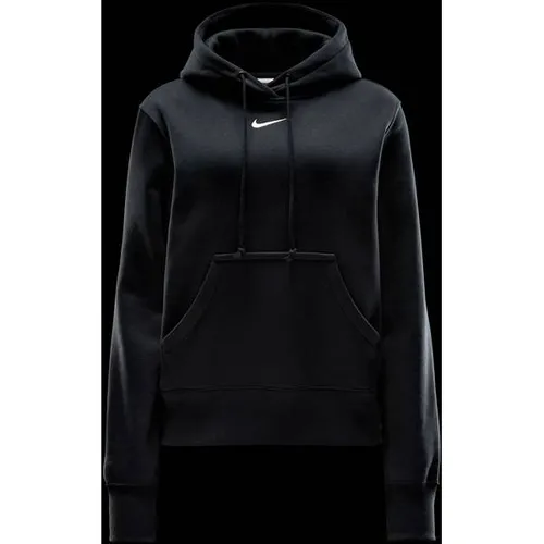 NIKE Damen Shirt Sportswear Phoenix Fleece - Hochwertiger Hoodie für Damen, aus kuscheligem Fleece für optimalen Komfort an kühlen Tagen, ideal für Loungewear und sportliche Aktivitäten.