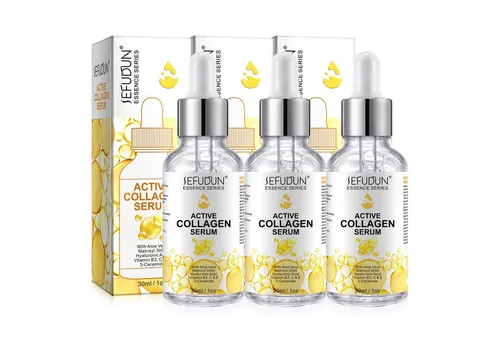 P-Beauty Cosmetic Accessories Gesichtsserum Gesichtspflege Anti-Falten Anti-Aging Kollagen Collagen Serum, 3-tlg., Ant-Falten, Anti-Aging, Gesichtsserum,Gesichtspflege