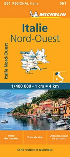 Produktbild Italy North West (561): Wegenkaart Schaal 1 : 400.000 (Regionale kaarten Michelin, Band 561)