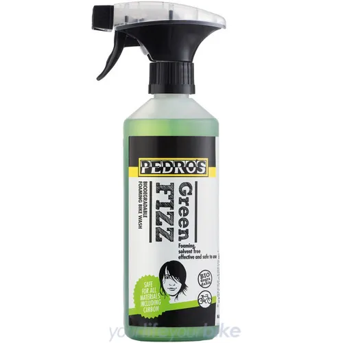 PEDRO'S GREEN FIZZ 500ml AKTIV SCHAUM FAHRRAD REINIGER SPRÜHFLASCHE BIKE CLEANER