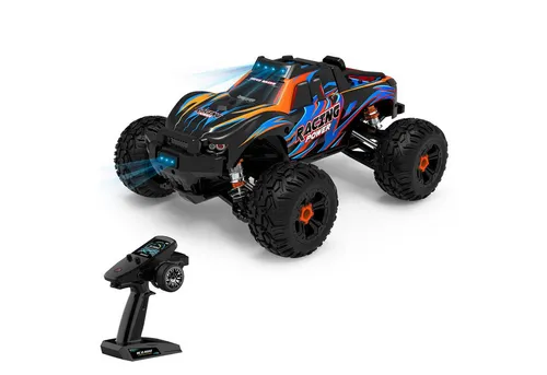 Esun RC-Auto Ferngesteuertes Offroad Auto 1:16, 40 km/h - RC-Autos mit leistungsstarkem 390-Motor, 40 km/h Höchstgeschwindigkeit und robusten Gummireifen für jedes Terrain. Perfekt für Erwachsene und Kinder ab 8 Jahren.