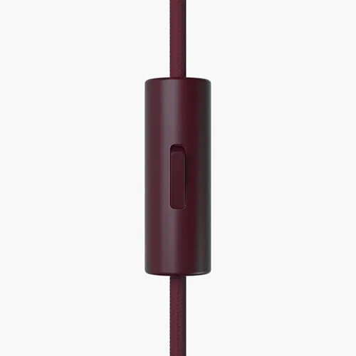 Lightstock Tasteful Switch, Zylindrischer Schalter, 1-pol., mit Erdungsklemme - Bordeaux-Rot